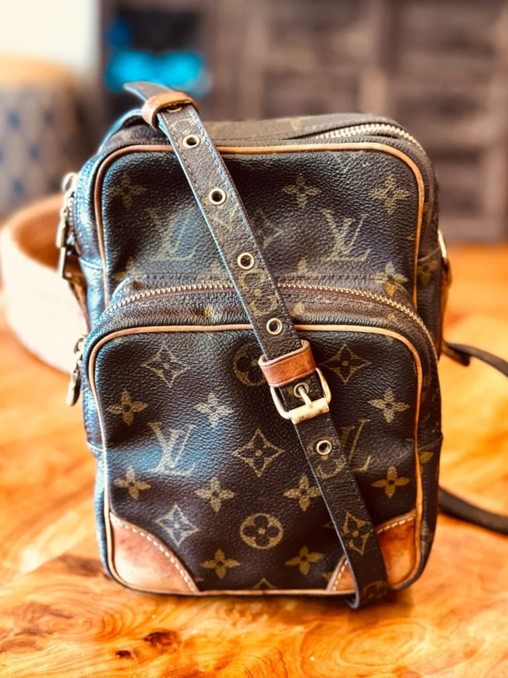 Louis Vuitton Crossbody monogram bag DANUBE vintage 2003 - Picture 3 of 17